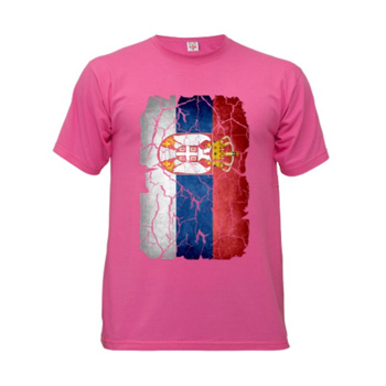 T-shirt Flag of Serbia-7